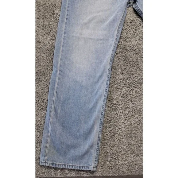 Levi Strauss Jeans 505 Mens Sz 42x30 Straight Leg Denim Blue Relaxed Fit Levi's - Picture 4 of 14
